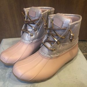Sperry duck boots women’s size 6